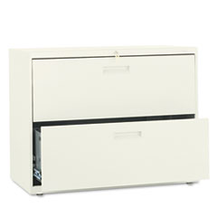 HON 500 Series Two-Drawer Lateral File, 36w x28-3/8h x19-1/4d, Putty at Sears.com