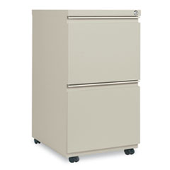 Alera Two-Drawer Mobile Pedestal File With Full-Length Pull, 14-7/8w x 19-1/ at Sears.com
