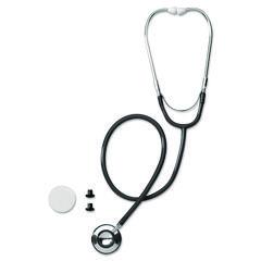 Medline Dual-Head Stethoscope, 22" Long, Black Tube at Sears.com