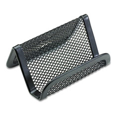 MotivationUSA * Mesh Business Card Holder, Capacity 50 2 1/4 x 4 Cards, Black at Sears.com