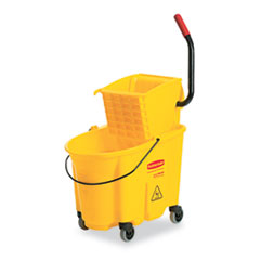 MotivationUSA * Wavebrake 26-Quart Side Press Mop Bucket & Wringer Combo, Yellow at Sears.com