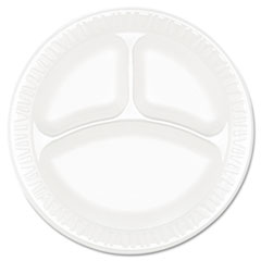 MotivationUSA * Concorde Foam Plate, Compartmented, 9" Dia., WE, 125/Pack, 500/Carton at Sears.com