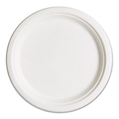 MotivationUSA * Compostable Sugarcane Dinnerware, 10" Plate, Natural White, 500/Carton at Sears.com