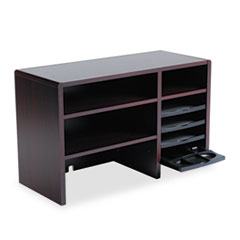 MotivationUSA * Desktop Organizer, Nine Sections, 29 x 12 x 18, Mahogany at Sears.com