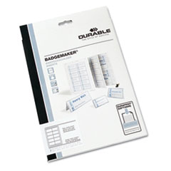 MotivationUSA * Click-Fold Convex Name Badge Inserts, 3 9/16 x 2 1/8, White, 200/Pack at Sears.com