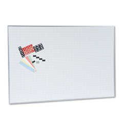 MotivationUSA * Magnetic Work/Plan Kit, 1x2 Grid, Porcelain-on-Steel, 72 x 48, Blue/Wh at Sears.com