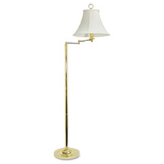 MotivationUSA * Brass Swing Arm Incandescent Floor Lamp, 58 Inches High at Sears.com