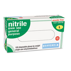 MotivationUSA * Disposable General-Purpose Nitrile Gloves, Large, Blue, 100/Box at Sears.com