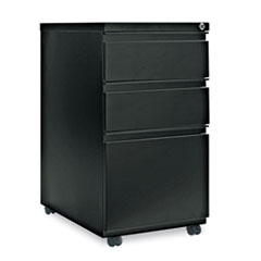 MotivationUSA * Three-Drawer Mobile Pedestal File With Full-Length Pull, 14-7/8w x 23 at Sears.com