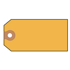 MotivationUSA * Shipping Tags, Paper, 4 3/4 x 2 3/8, Yellow, 1,000/Box at Sears.com