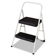 MotivationUSA * Two-Step All Steel Folding Step Stool, 220-lb., 17 3/8w x 18d x 28 1/8 at Sears.com