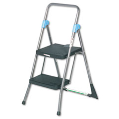 MotivationUSA * Commercial 2-Step Folding Step Stool, 300lb Duty, 20-1/2wx24-3/4dx39-1 at Sears.com