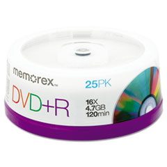 MotivationUSA * DVD+R Discs, 4.7GB, 16x, Spindle, Silver, 25/Pack at Sears.com