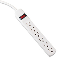 MotivationUSA * Six-Outlet Power Strip, 15-Foot Cord, 1-15/16 x 10-3/16 x 1-3/16, Ivor at Sears.com
