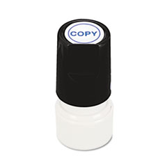 MotivationUSA * Round Message Stamp, COPY, Pre-Inked/Re-Inkable, Blue at Sears.com