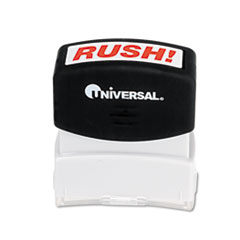 MotivationUSA * Message Stamp, RUSH, Pre-Inked/Re-Inkable, Red at Sears.com