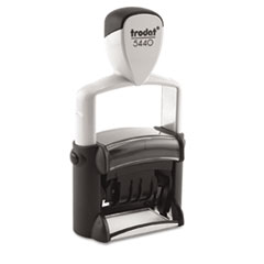 MotivationUSA * Trodat Professional 5-in-1 Date Stamp, Self-Inking, 1 1/8 x 2, Blue/Re at Sears.com