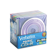 MotivationUSA * Pocket CD-R Discs, 185MB/21min, 32x, Slim Cases, Assorted Colors, 10/P at Sears.com