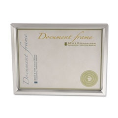 MotivationUSA * Plastic Document Frame, for 8 1/2 x 11, Easel Back, Metallic Silver at Sears.com