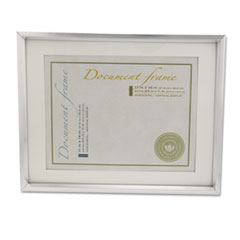 MotivationUSA * Plastic Document Frame for 11 x 14 Insert w/Mat, Metallic Silver at Sears.com
