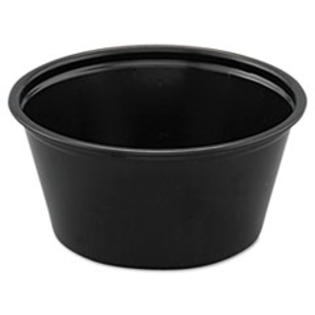 MotivationUSA * Plastic Souffl Portion Cups, 2oz, Black, 250/Bag MotivationUSA * Plastic Souffl Portion Cups, 2oz, Black, 250/Bag