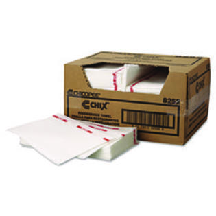 COU ** Food Service Towels, 13 x 21, White/Red COU ** Food Service Towels, 13 x 21, White/Red