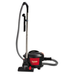 COU ** Quiet Clean Canister Vacuum, Red/Black, 9.0 Amp, 11 COU ** Quiet Clean Canister Vacuum, Red/Black, 9.0 Amp, 11