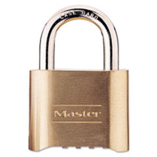 COU ** Resettable Combination Padlock, Brass, 2 COU ** Resettable Combination Padlock, Brass, 2