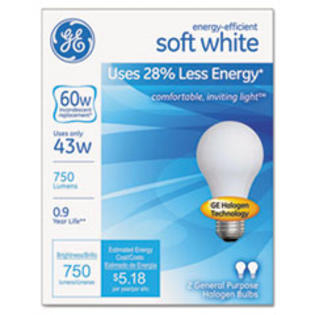 MotivationUSA Halogen A-Line Bulb, A19, 750 lm MotivationUSA Halogen A-Line Bulb, A19, 750 lm