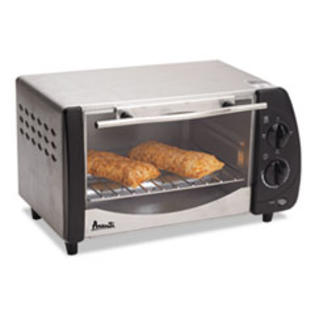 Avanti * Toaster Oven, 9 Liter Capacity, Stainless Steel/Black Avanti * Toaster Oven, 9 Liter Capacity, Stainless Steel/Black