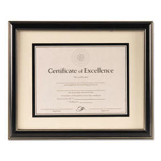 DAX * Document Frame, Black Plastic, 12 3/4 x 15 3/4 DAX * Document Frame, Black Plastic, 12 3/4 x 15 3/4