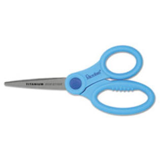 COU - Pointed Kids Scissors, 5 in. Length, Non-Stick Titanium COU - Pointed Kids Scissors, 5 in. Length, Non-Stick Titanium