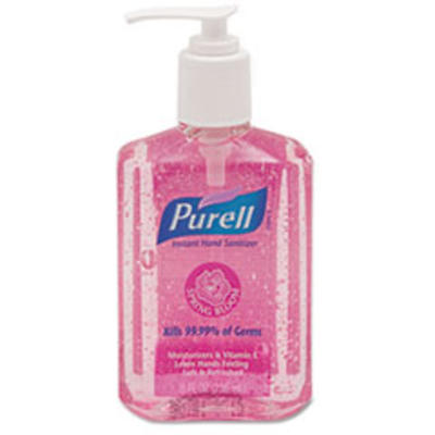 COU Spring Bloom Instant Hand Sanitizer, 8oz Pump Bottle, Pink COU Spring Bloom Instant Hand Sanitizer, 8oz Pump Bottle, Pink
