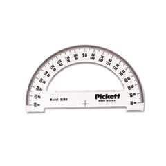 COU ** Protractor, Acrylic, 6" Ruler Edge, Transparent Tinted at Sears.com
