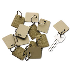 COU ** Extra Blank Velcro Tags, Velcro Security-Backed, 1 1/8 x 1, Beige, 12/ at Sears.com