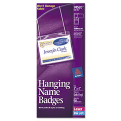COU ** Neck Hanging-Style Flexible Badge Holders, Top Load, 3 x 4, White, 50/ at Sears.com