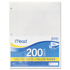 COU ** Economical 16-lb. Filler Paper, College Ruled, 11 x 8-1/2, White, 200 at Sears.com