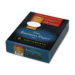 COU ** 25% Cotton Business Paper,White w/Red Rules 20 lb, Wove, 8-1/2 x 11, 5 at Sears.com