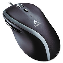 COU ** M500 Corded Mouse, Three-Button/Scroll, Black/Silver at Sears.com