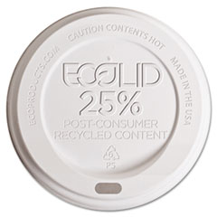 COU ** Eco-Lid 25% Recycled Content Hot Cup Lid, Fits 10-20 oz Cups, 1000/Car at Sears.com