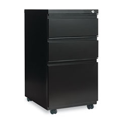 COU ** Three-Drawer Mobile Pedestal File W/ Full-Length Pull, 14-7/8w x 19-1/ at Sears.com