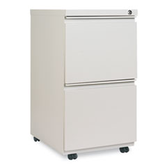 COU ** Two-Drawer Mobile Pedestal File W/ Full-Length Pull, 14-7/8w x 19-1/8d at Sears.com