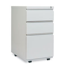 COU ** Three-Drawer Mobile Pedestal File W/ Full-Length Pull, 14-7/8w x 23 1/ at Sears.com