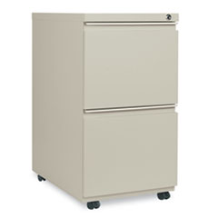 COU ** Two-Drawer Mobile Pedestal File With Full-Length Pull, 14-7/8w x 23-1/ at Sears.com
