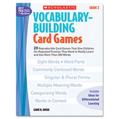 COU ** Vocabulary Building Card Games, Grade Two, 80 pages at Sears.com
