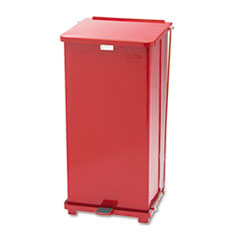 COU ** Defenders Biohazard Step Can, Square, Steel, 24 gal, Red at Sears.com