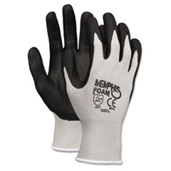 COU ** Economy Foam Nitrile Gloves, Large, Gray/Black, Dozen at Sears.com