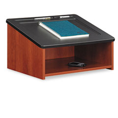 COU ** Tabletop Lectern, 24w x 18-1/2d x 13-3/4h, Cherry/Black at Sears.com