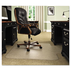 COU ** UltraMat Vinyl Chair Mat for Plush Pile, Beveled, 45 x 53, Clear at Sears.com