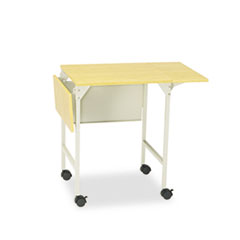 COU ** Mobile Machine Stand w/Drop Leaves, 2-Shelf, 36w x 18d x 26-3/4h, Gray at Sears.com